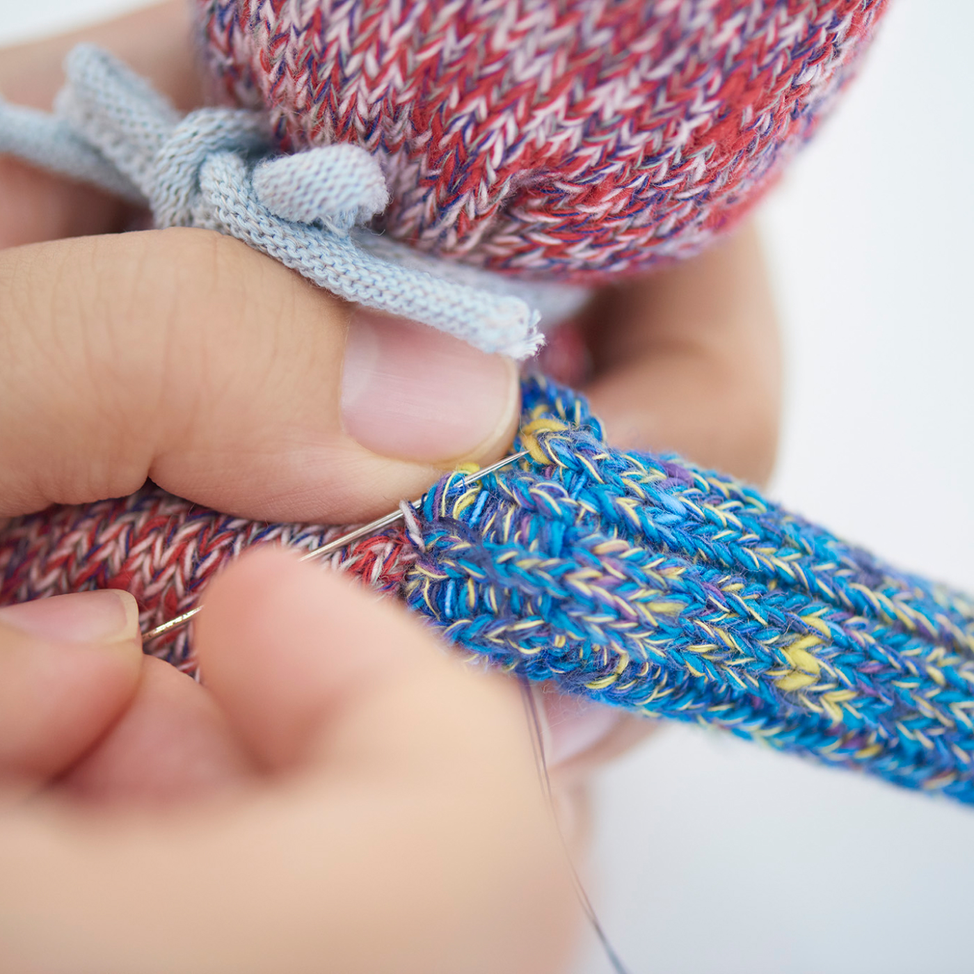 手縫いする画像機械の画像